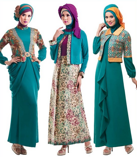  gambar  baju  batik  modern  1 Model Baju  Masa Kini Contoh 