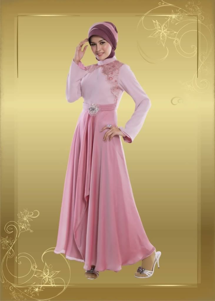  Model  Baju  Dress Pesta  Muslim Terbaru Model  Baju  Masa 
