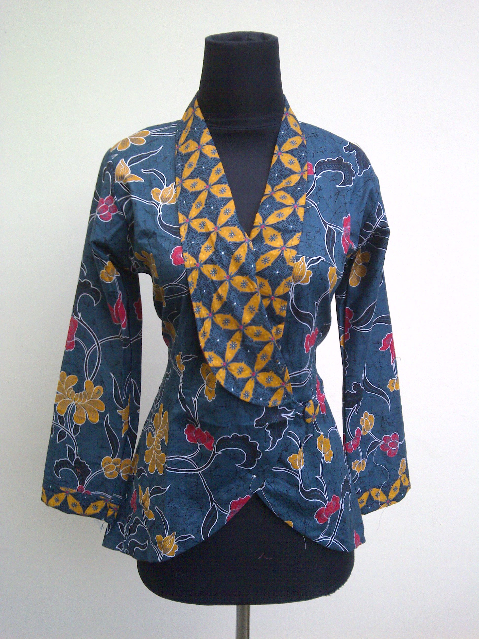 Contoh Gambar  Model Baju  Batik  Modern TulisanViral Info