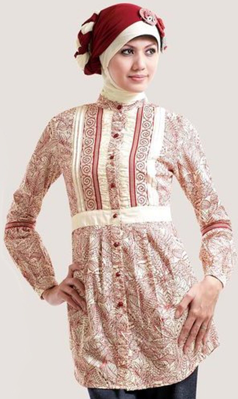  gambar model baju muslim wanita terbaru Model Baju Masa 