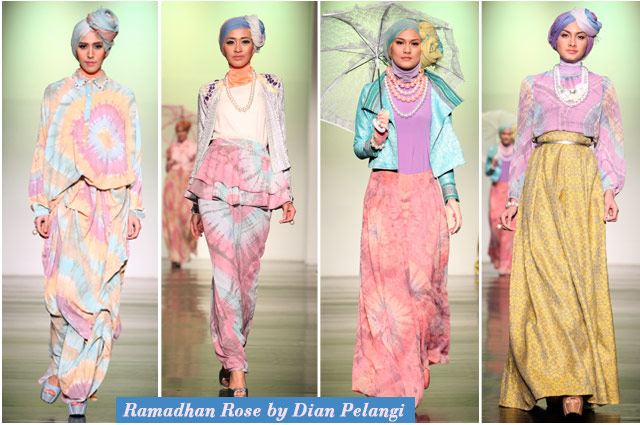 contoh baju  muslim jumputan  modern Model Baju  Masa Kini 